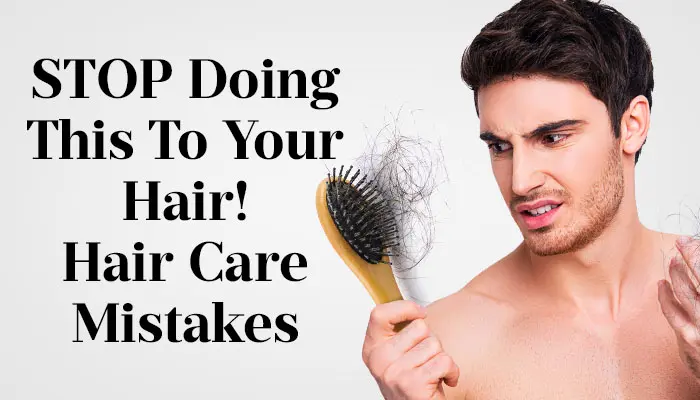 男性头发护理错误